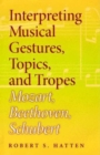 Image for Interpreting musical gestures, topics, and tropes  : Mozart, Beethoven, Schubert