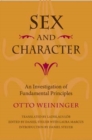 Image for Sex and character  : an investigation of fundamental principles