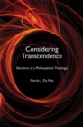 Image for Considering transcendence  : elements of a philosophical theology