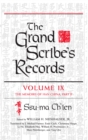 Image for The Grand Scribe&#39;s Records, Volume IX