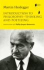 Image for Introduction to philosophy  : thinking and poetizing