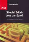 Image for Should Britain Join the Euro? : The Chancellor&#39;s Five Euro Tests