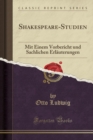 Image for Shakespeare-Studien
