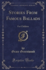 Image for Stories from Famous Ballads