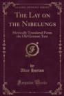Image for The Lay on the Nibelungs