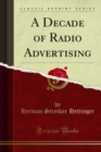 Image for Decade of Radio Advertising