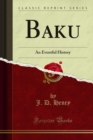 Image for Baku: An Eventful History