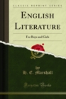 Image for English Literature: For Boys and Girls
