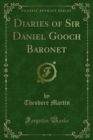 Image for Diaries of Sir Daniel Gooch Baronet