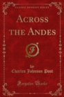 Image for Across the Andes