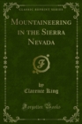 Image for Mountaineering in the Sierra Nevada