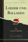 Image for Lieder Und Balladen