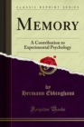 Image for Memory: A Contribution to Experimental Psychology