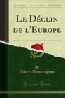 Image for Le Declin De L&#39;europe