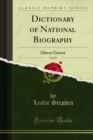 Image for Dictionary of National Biography: Glover Gravet