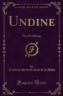 Image for Undine: Eine Erzahlung