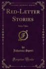 Image for Red-letter Stories: Swiss Tales
