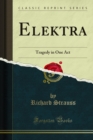 Image for Elektra: Tragedy in One Act