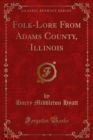 Image for Folk-lore from Adams County Illinois