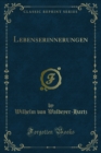 Image for Lebenserinnerungen