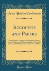 Image for Accounts and Papers: Seventy-Seven Volumes; Parliamentary Papers; Numerical List and Alphabetical Index; Session 16 January, 1902-18 December, 1902; Vol. CXXXI (Classic Reprint)