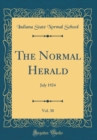 Image for The Normal Herald, Vol. 30: July 1924 (Classic Reprint)