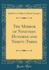 Image for The Mirror of Nineteen Hundred and Thirty-Three (Classic Reprint)
