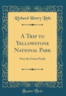 Image for A Trip to Yellowstone National Park: Over the Union Pacific (Classic Reprint)