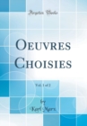 Image for Oeuvres Choisies, Vol. 1 of 2 (Classic Reprint)