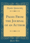 Image for Pages From the Journal of an Author (Classic Reprint)