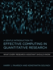 Image for A gentle introduction to effective computing in quantitative research  : what every research assistant should know