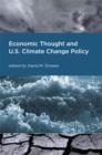 Image for Economic Thought and U.S. Climate Change Policy