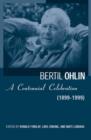 Image for Bertil Ohlin  : a centennial celebration, 1899-1999