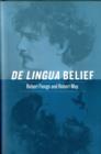 Image for De Lingua Belief