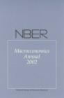 Image for NBER macroeconomics annual 2002