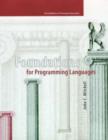 Image for Foundations for Programming Languages