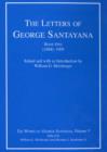 Image for The Letters of George Santayana, Book One [1868]-1909