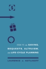 Image for Essays on saving, bequests, altruism, and life-cycle planning