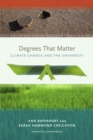 Image for Degrees that matter: climate change and the university