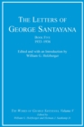 Image for The letters of George Santayana.: (1933-1936) : Book 5,