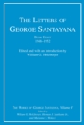 Image for The letters of George Santayana
