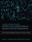 Image for A gentle introduction to effective computing in quantitative research: what every research assistant should know