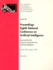 Image for AAAI-90 : Proceedings of the Eighth National Conference on Artificial Intelligence