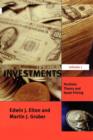 Image for Investments - Vol. I : Portfolio Theory and Asset Pricing : Volume 1