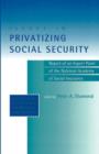 Image for Issues in Privatizing Social Security