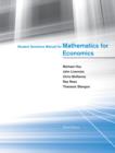 Image for Student Solutions Manual for Mathematics for Economics