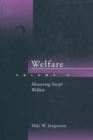 Image for Welfare - Vol. 2 : Measuring Social Welfare
