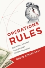 Image for Operations rules  : delivering customer value through flexible operations