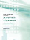Image for Student Solutions Manual to Accompany An Introduction to Econometrics: A Self-Contained Approach
