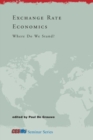 Image for Exchange Rate Economics : Where Do We Stand?